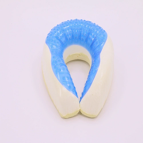 Comfortable Ventilated Cooling Gel wAnti-Allergic Latex Foam Pillow Kids Child Neck Sleeping Latex Pillow