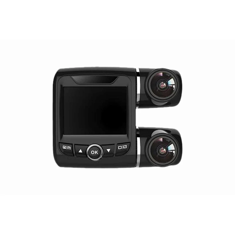 2.0 inch dual 1080p front and inside 1080p car dvr