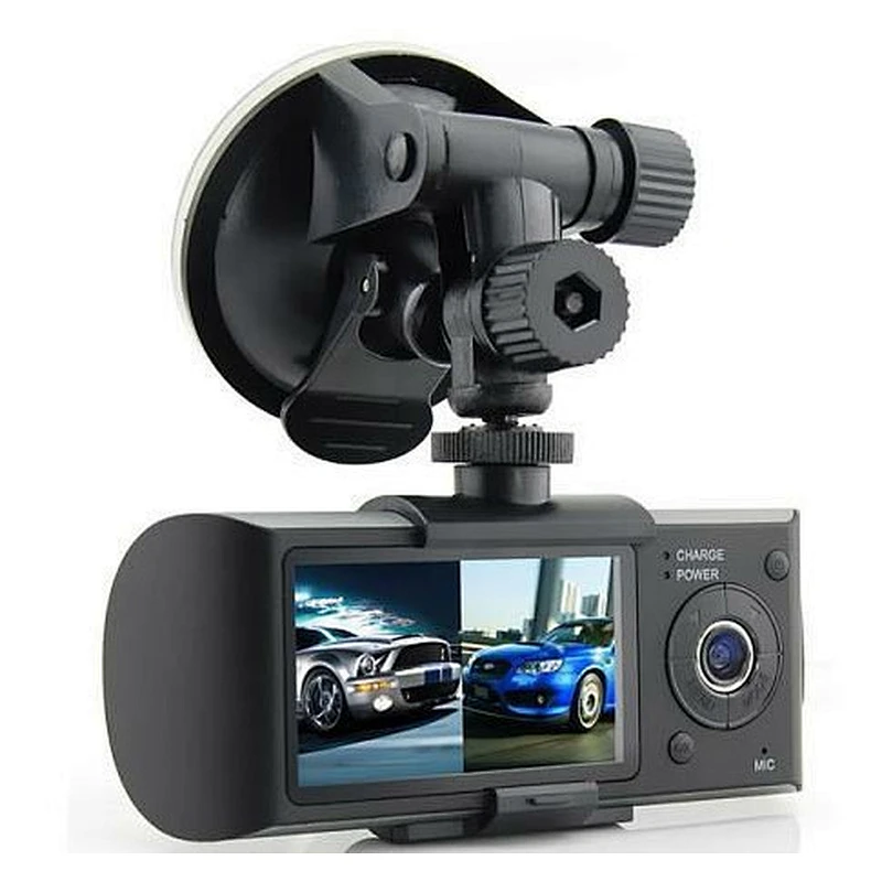2,7 Zoll Doppelobjektiv HD 720P CAR DVR