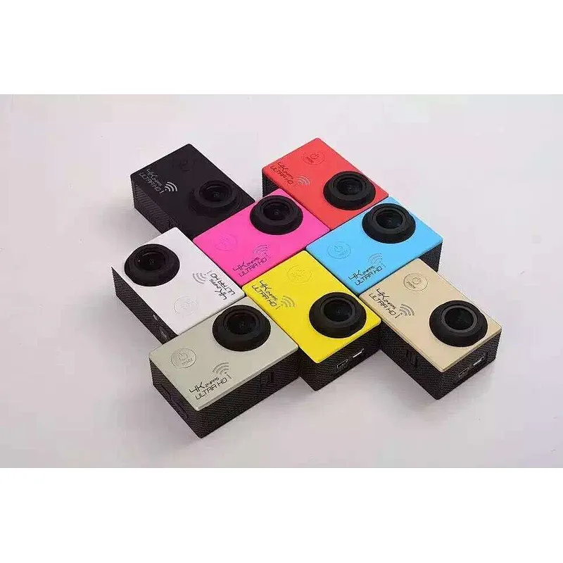 Waterproof action camera with 4K resolution