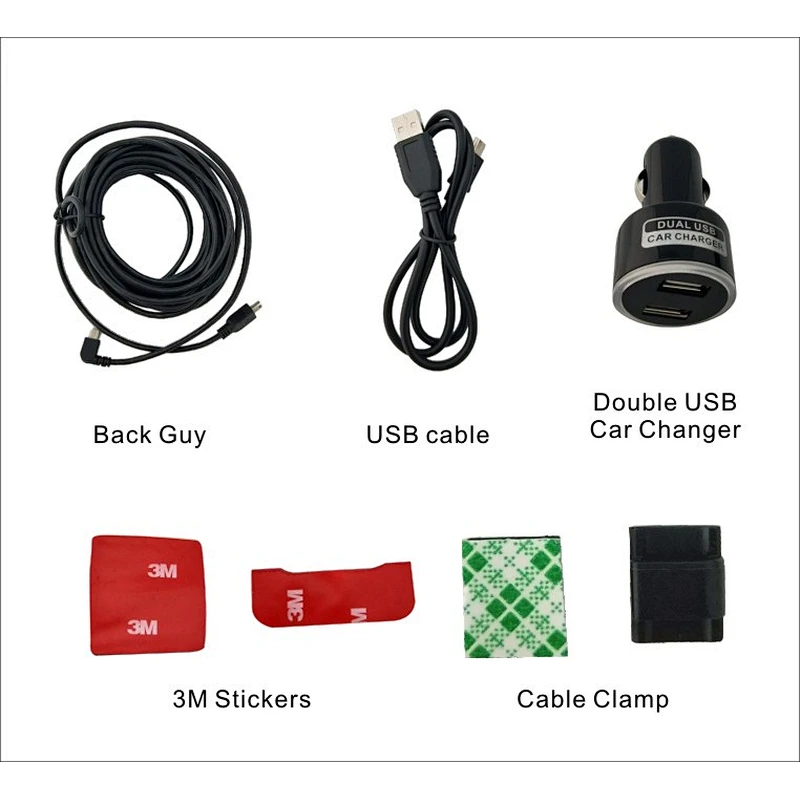 Dual 1080p car DVR