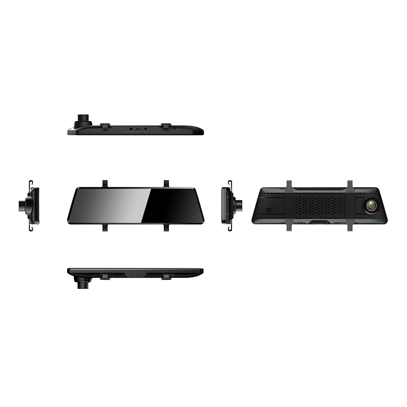 9.88 inch 720P with rear view mirror car camera