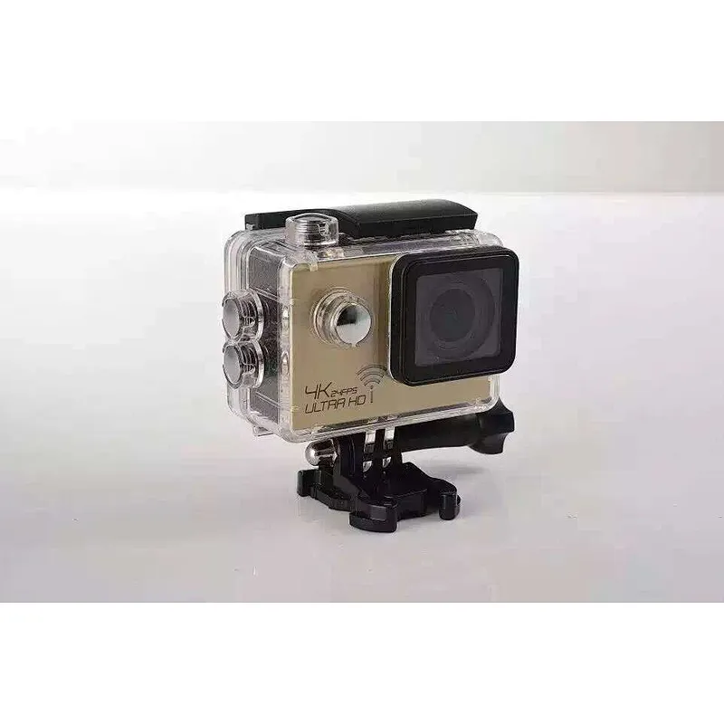 Waterproof action camera with 4K resolution