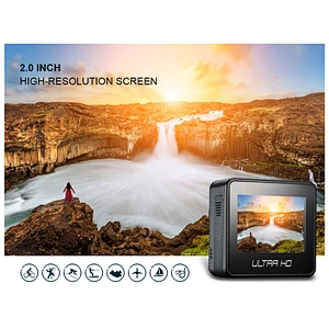 2.0 inch screen 4K action camera
