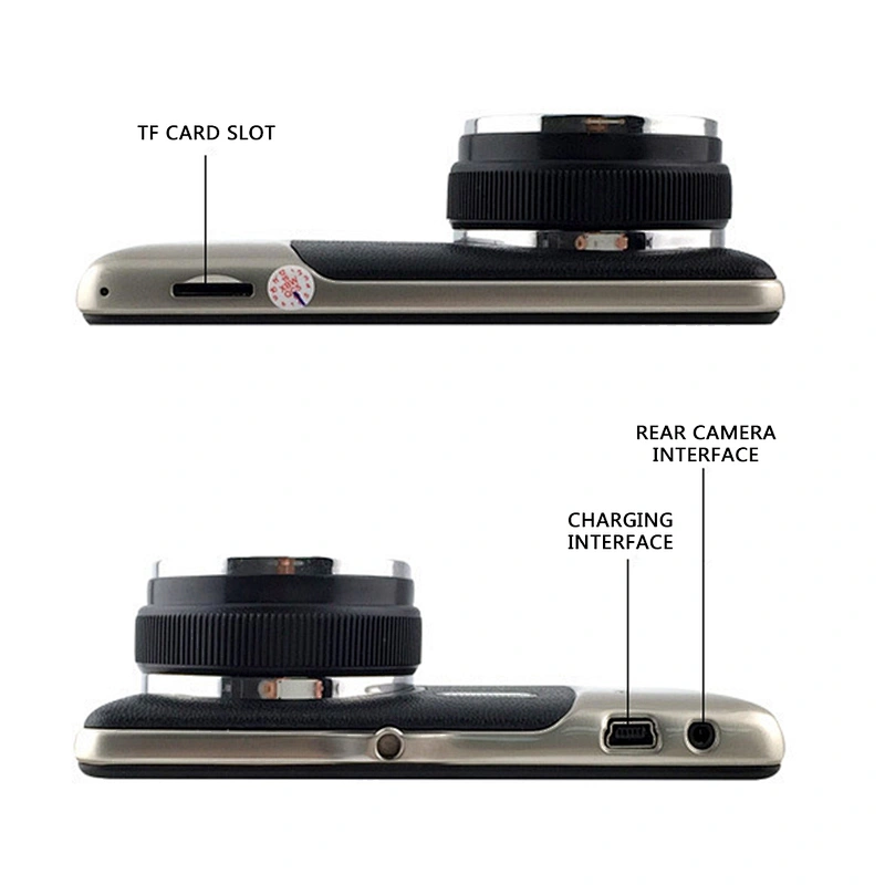 4,0 Zoll FHD 1080P Doppelobjektiv AUTO DVR