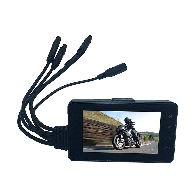 Dual AHD 1080p motorcycle recorder (two separate)