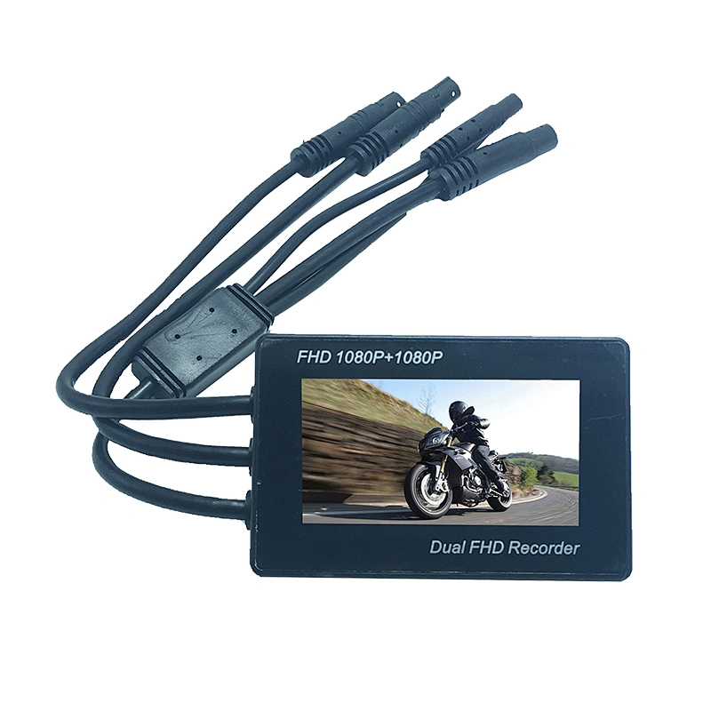 Dual FHD 1080p Motorradrecorder (zwei separate)