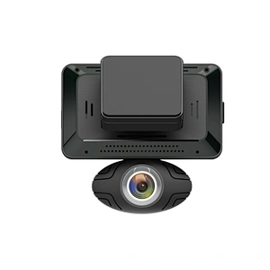 Three lens 3.0 inch FHD 1080P dash camera with rear view camera