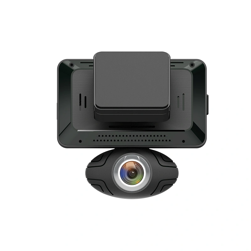 Three lens 3.0 inch FHD 1080P dash camera with rear view camera