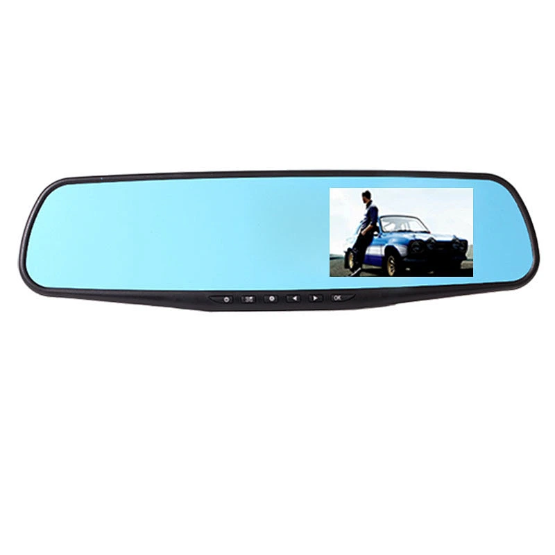 4.3 inch 1080P with rear view mirror car camera