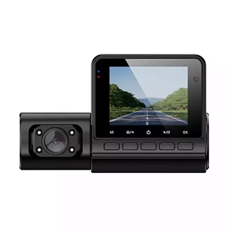 1080p Daschkam Dual-Objektiv-Kamera-Aufnahme 2 in 1 FahrerErmüdungsanzeiger
