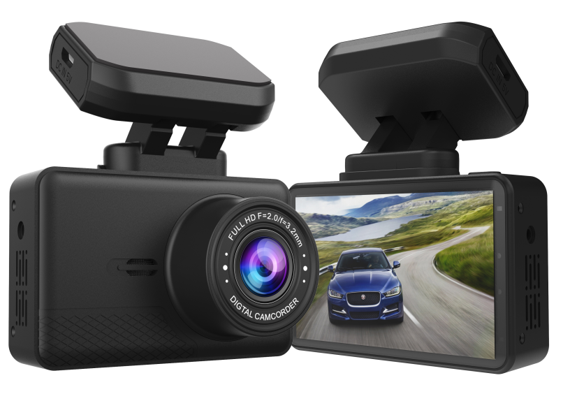 DVR-X600 Dash Cam Dual Objektiv Full HD 1080p @ 30fps 2.0