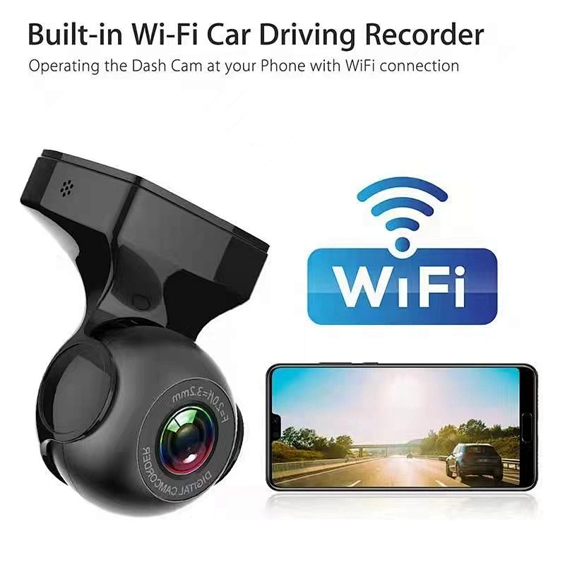 TG-HID-04 |  MINI WIFI  FHD  Dash Cam | 1080P  @ 30fps | hidden camera |  160° Viewing Angle