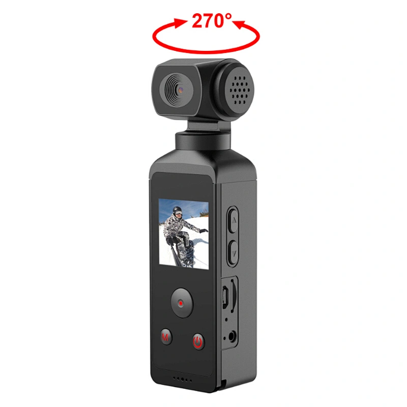 TIG850V | WIFI |4K@30fps| 270° Rotatable  | Portable Pocket Camera