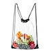 clear drawstring bags