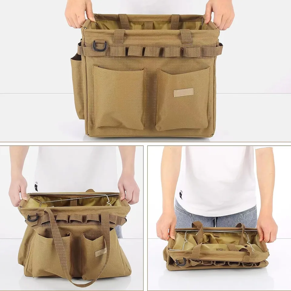 Explore the unique design features of camping bags storage, their versatile uses, and how XINHUI offers customizable options.