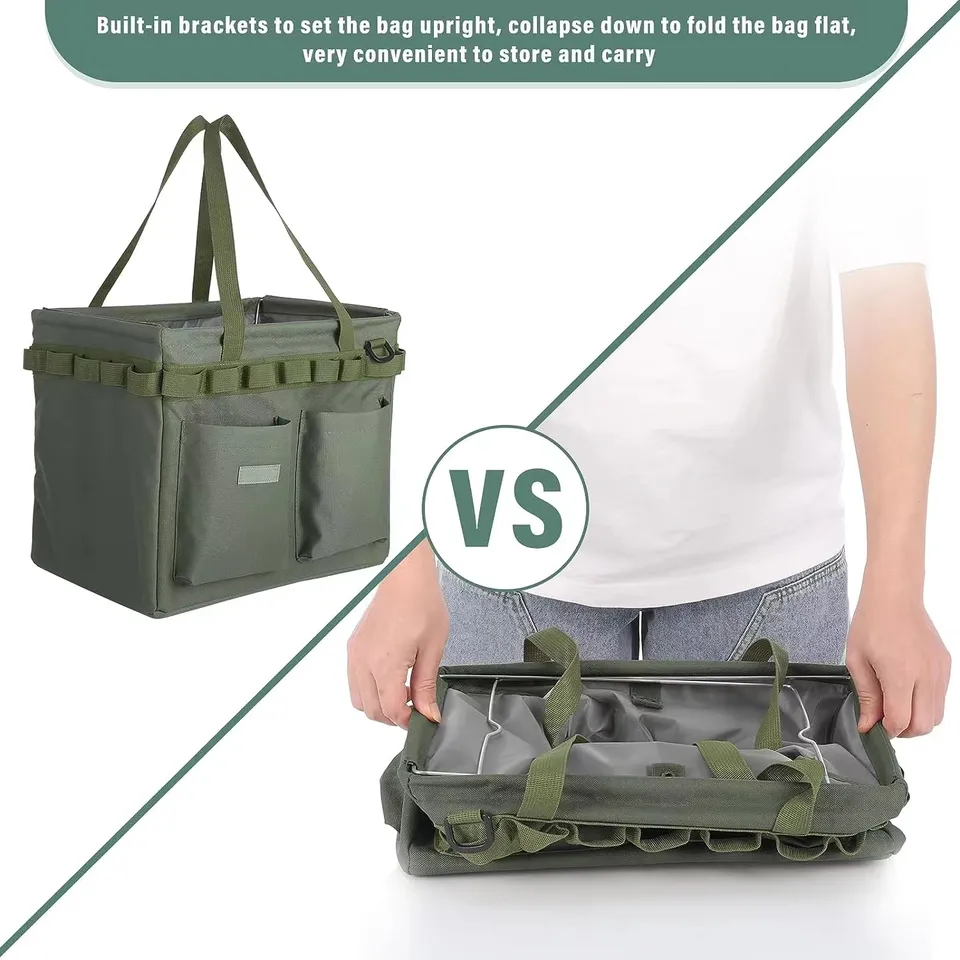 Explore the unique design features of camping bags storage, their versatile uses, and how XINHUI offers customizable options.
