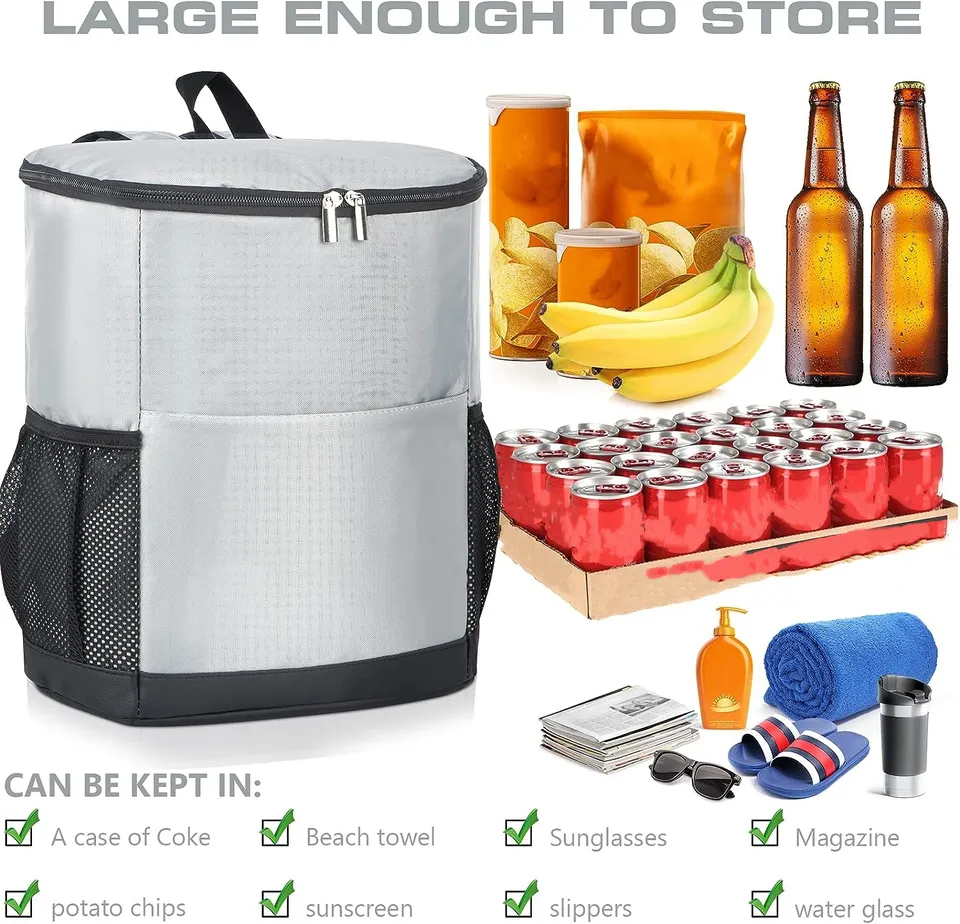 Explore the unique design features of backpack with cooler compartment, their versatile uses, and how XINHUI offers customizable options.