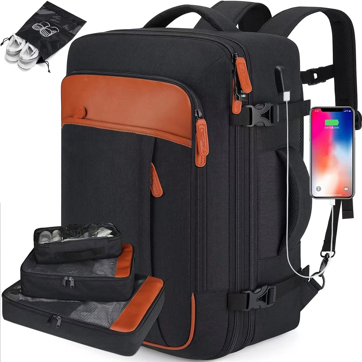 Explore the unique design features of travel backpack pro 40l, their versatile uses, and how XINHUI offers customizable options.