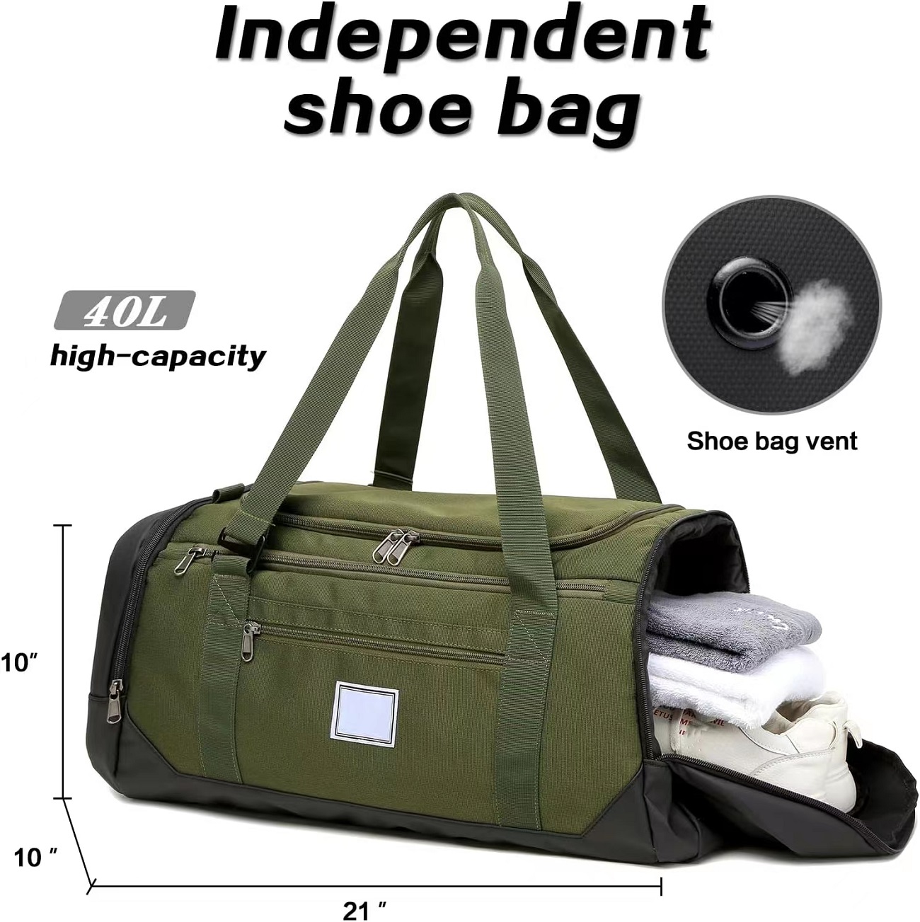 Explore the unique design features of 40l duffle bag, their versatile uses, and how XINHUI offers customizable options.
