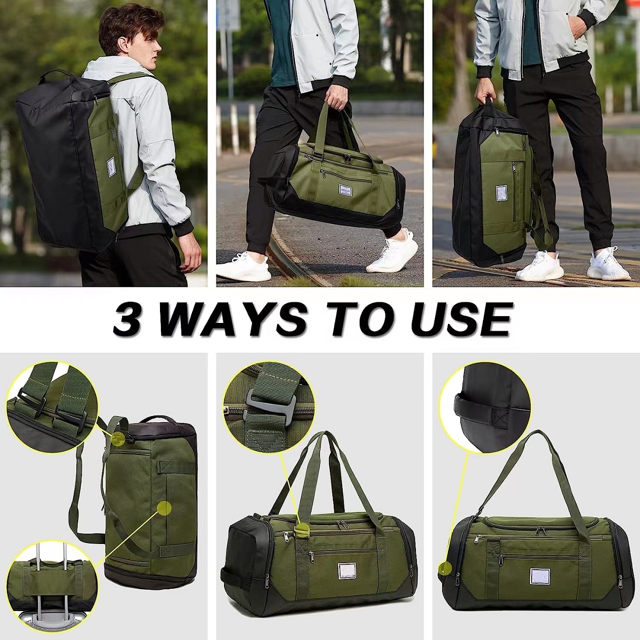 Explore the unique design features of 40l duffle bag, their versatile uses, and how XINHUI offers customizable options.
