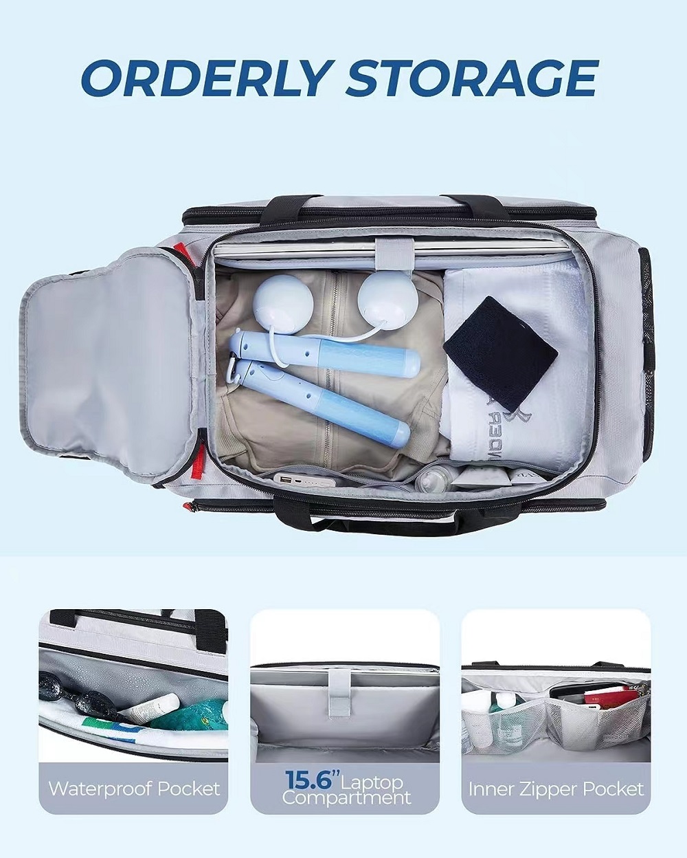 Discover the perfect 3 in 1 expandable luggage bag - your ultimate plane carry-on Bag! Our gym backpack for men offers three-in-one versatility: