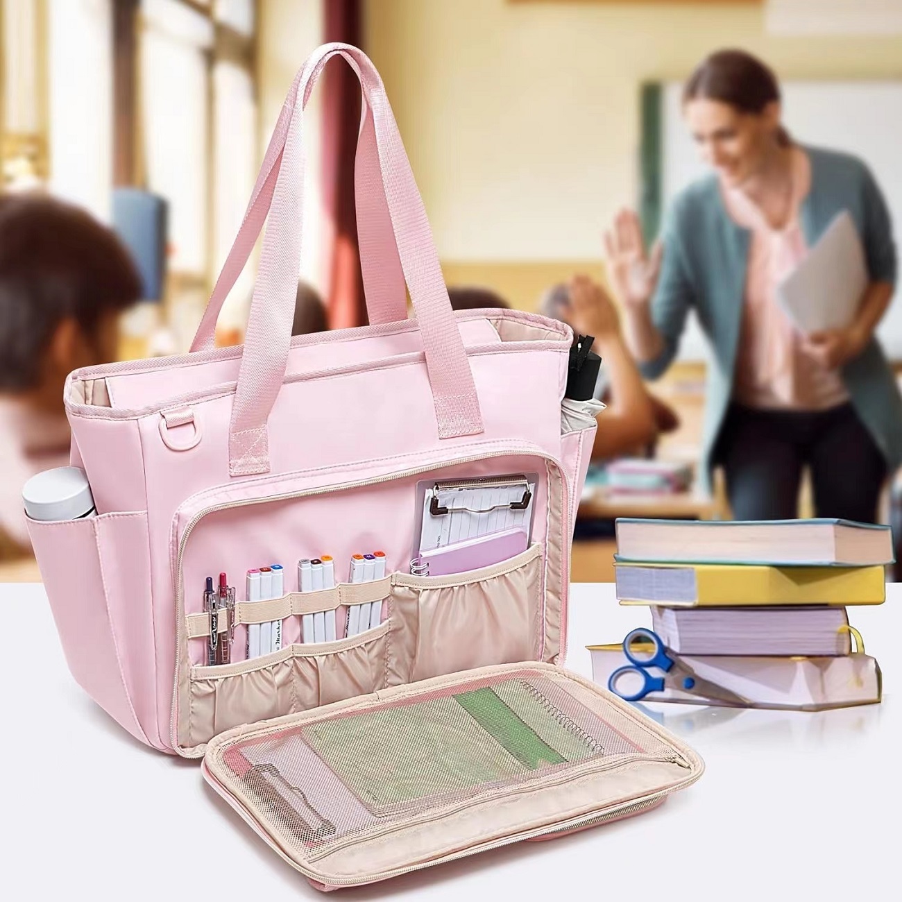 Discover the top oversized tote bags for wor! With ample space, 15.7x5.9x12.6 inches in size,