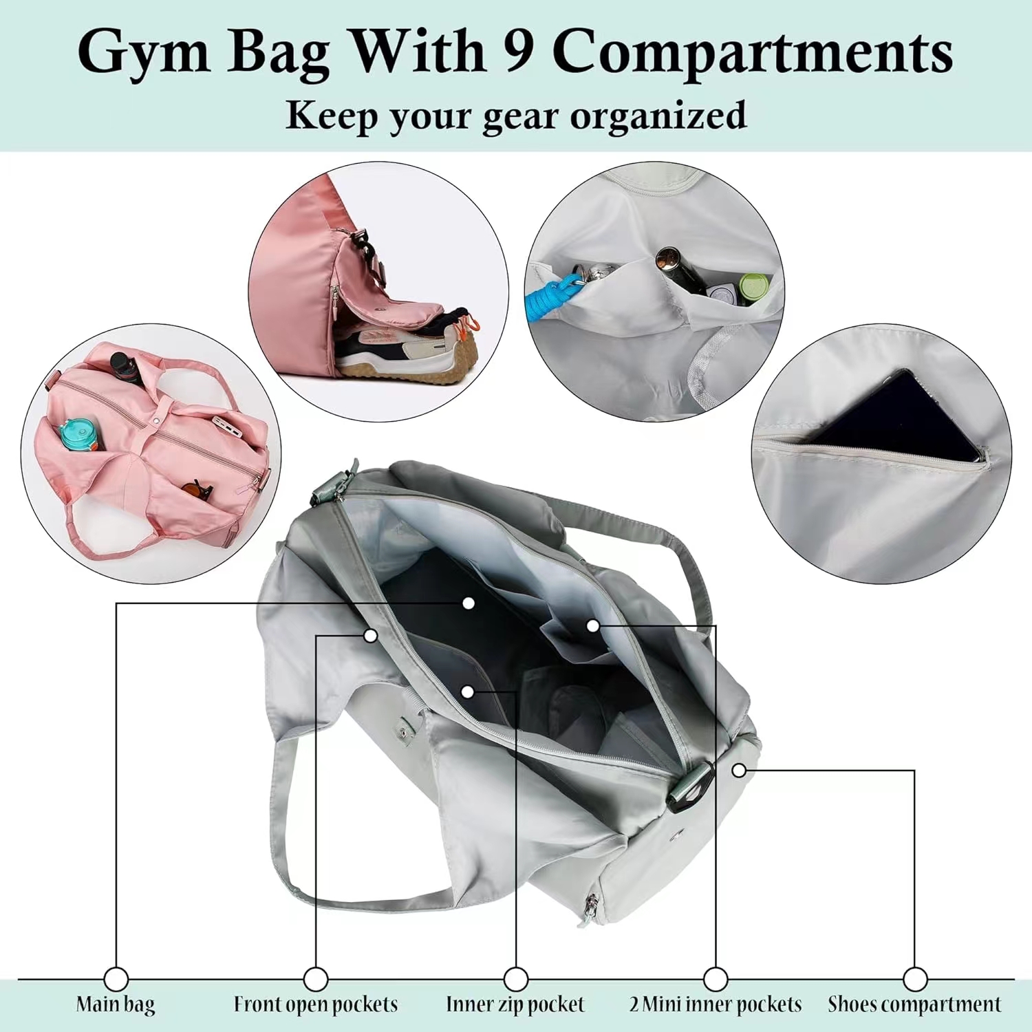 Explore the unique design features of yoga tote bag, their versatile uses, and how XINHUI offers customizable options.