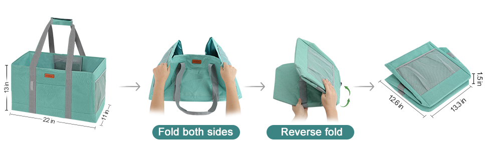 reusable grocery shopping bags.