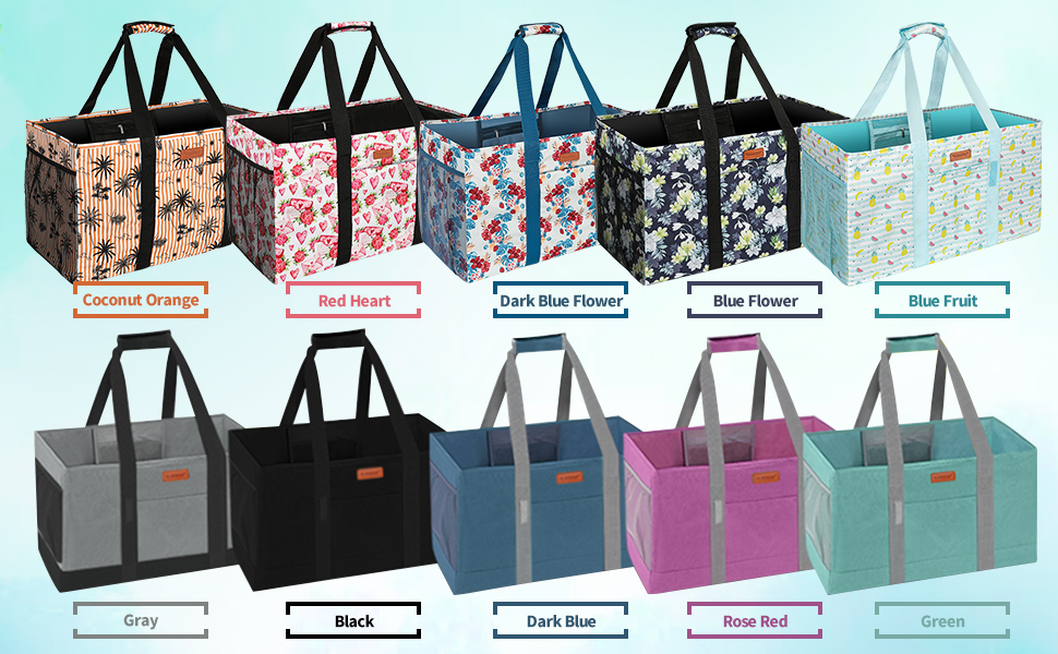 reusable grocery shopping bags