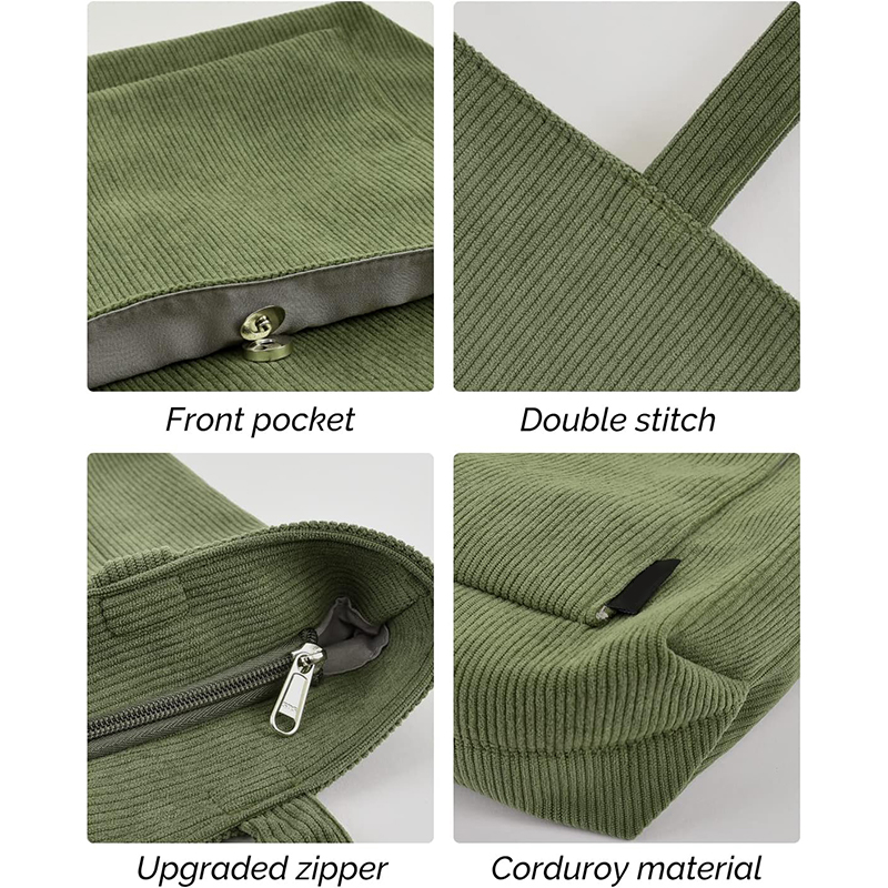 Explore the unique design features of corduroy tote bag, their versatile uses, and how XINHUI offers customizable options.
