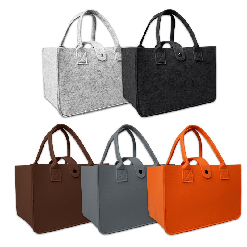 Explore the unique design features of felt tote bag, their versatile uses, and how XINHUI offers customizable options.