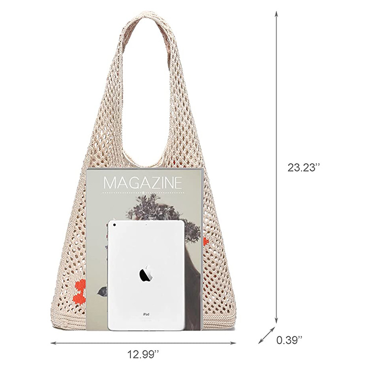 Explore the unique design features of crochet mesh bag, their versatile uses, and how XINHUI offers customizable options.