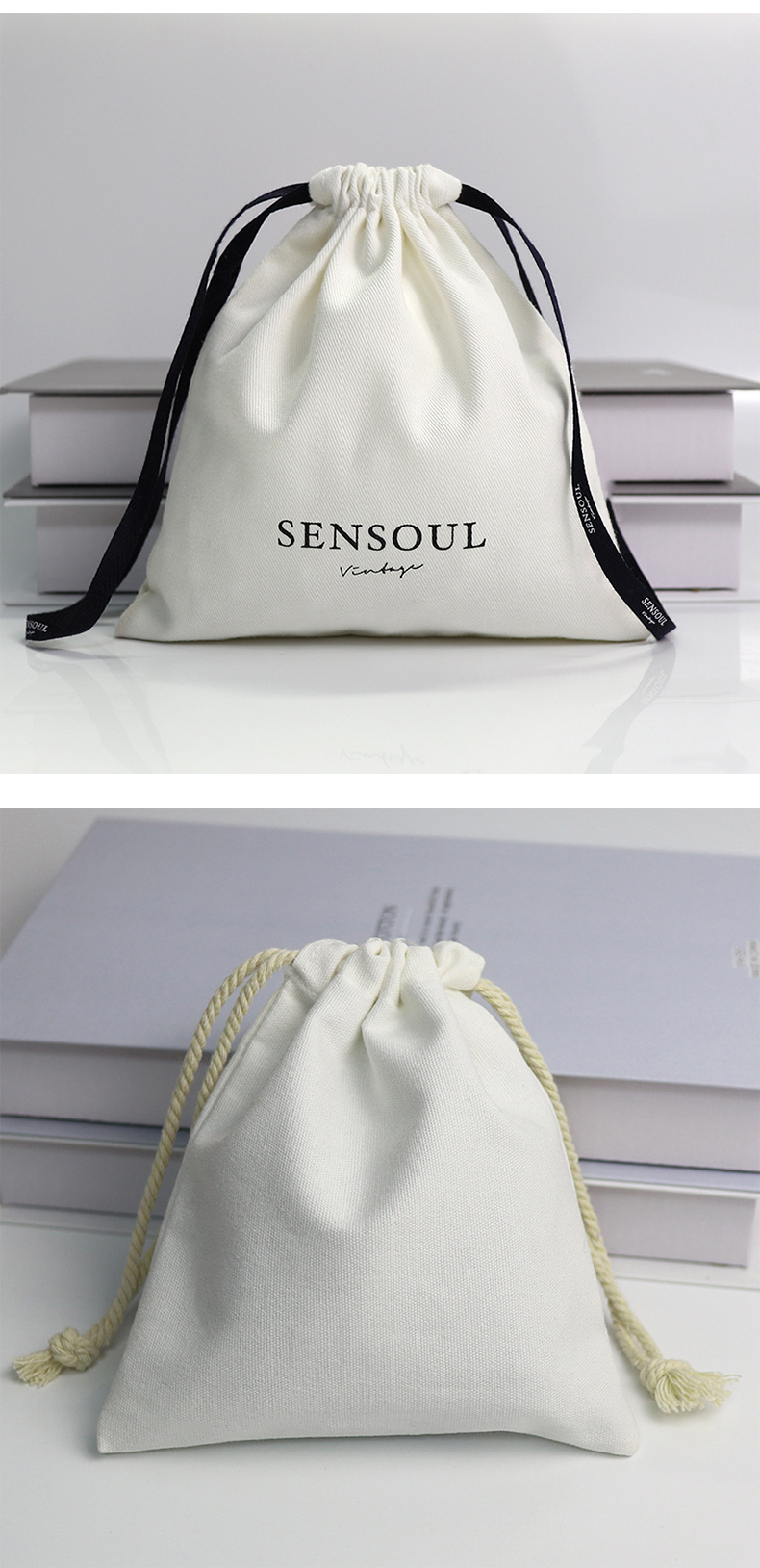 canvas drawstring bags