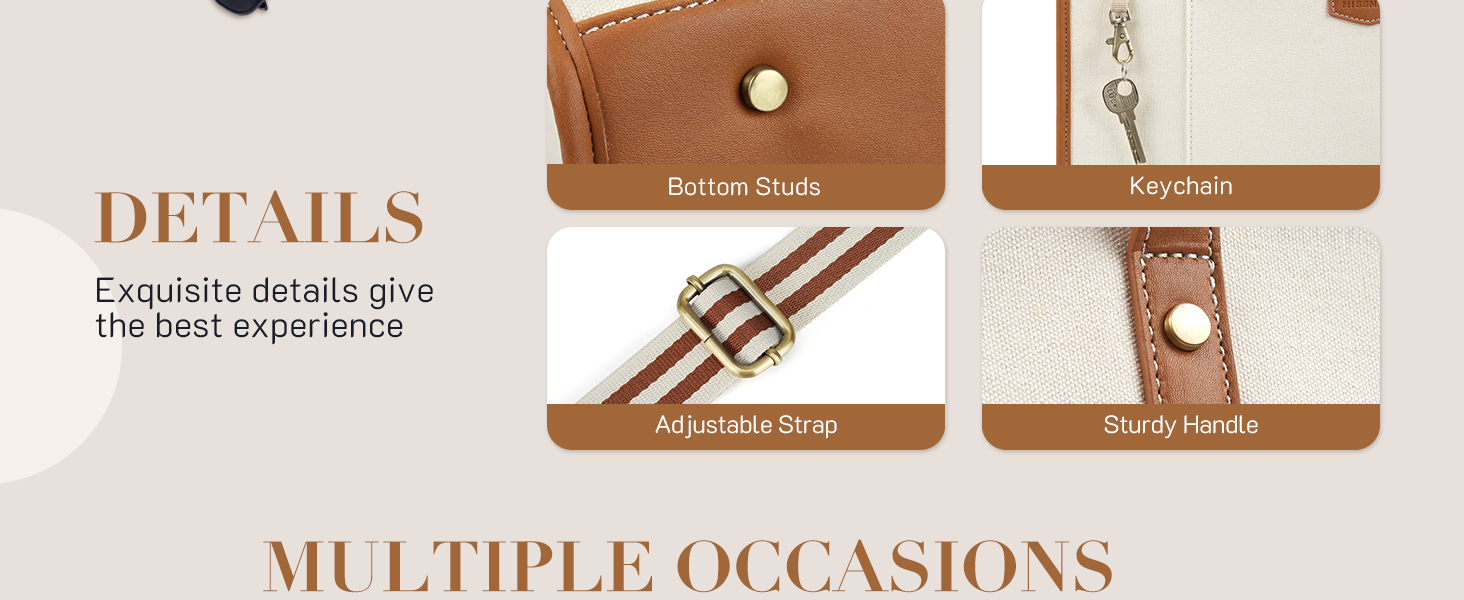 Explore the unique design features of ladies canvas tote bags, their versatile uses, and how XINHUI offers customizable options.