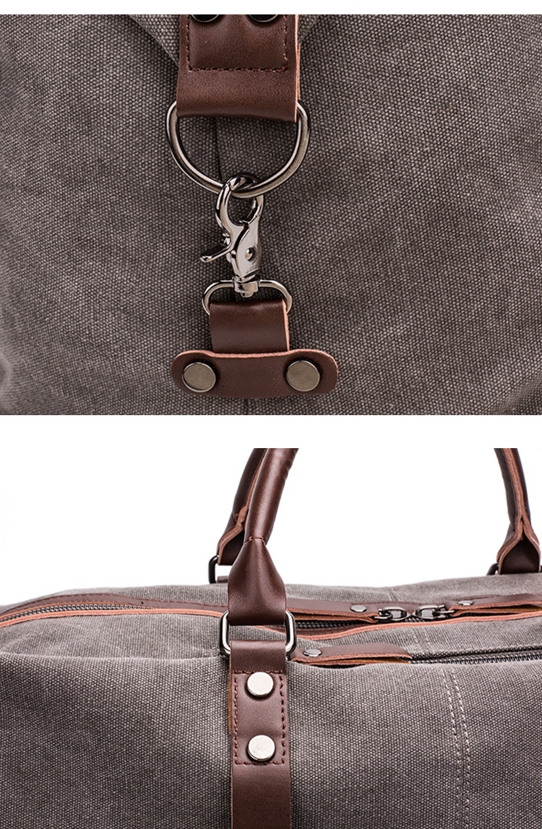 A stylish and durable travel bag for men, perfect for both short getaways and long adventures. Featuring a foldable design for easy storage and customizable options to suit your personal style.