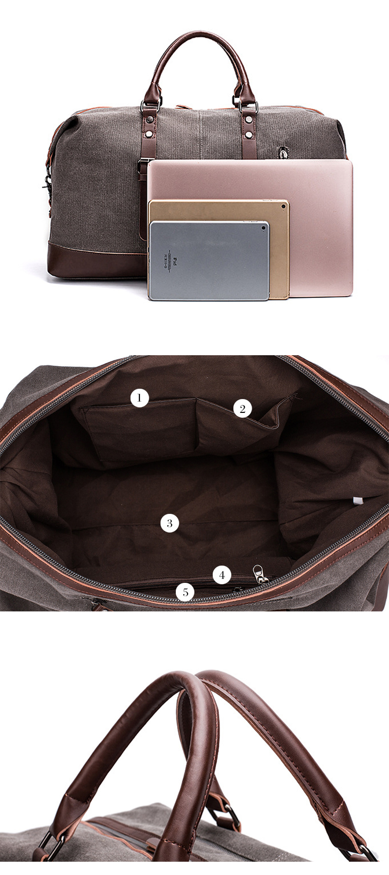 Explore the unique design features of brown travel bag, their versatile uses, and how XINHUI offers customizable options.