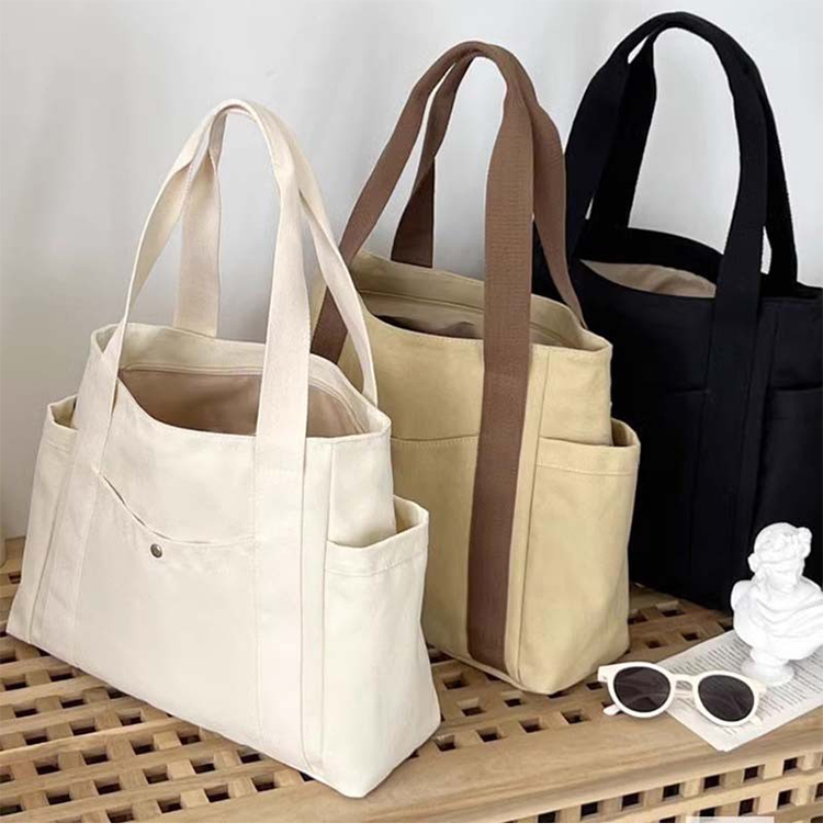 canvas shoulder bag