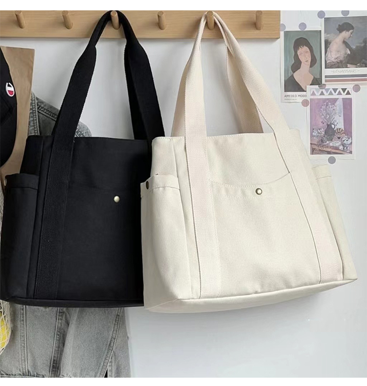 canvas shoulder bag