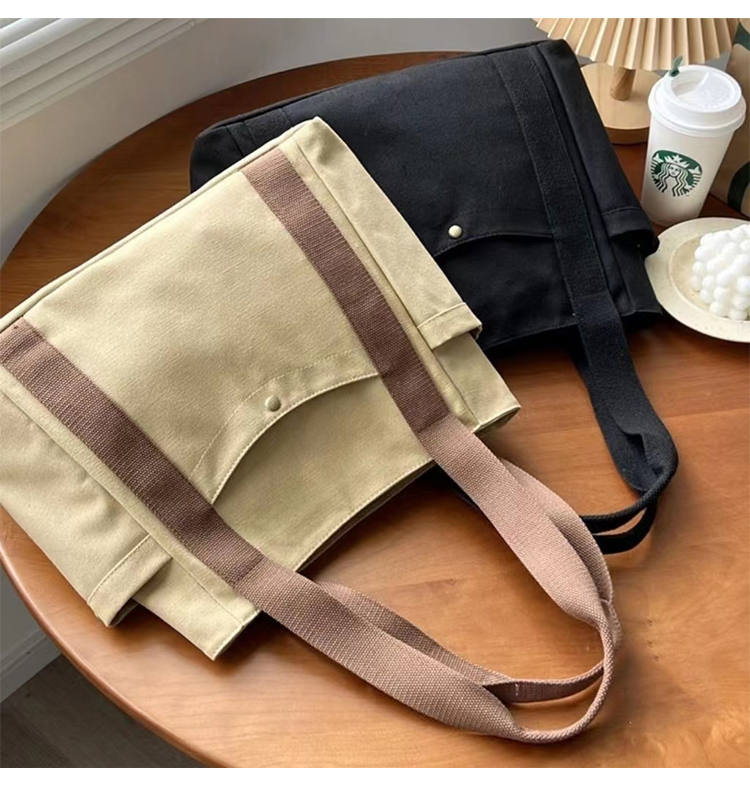 canvas shoulder bag
