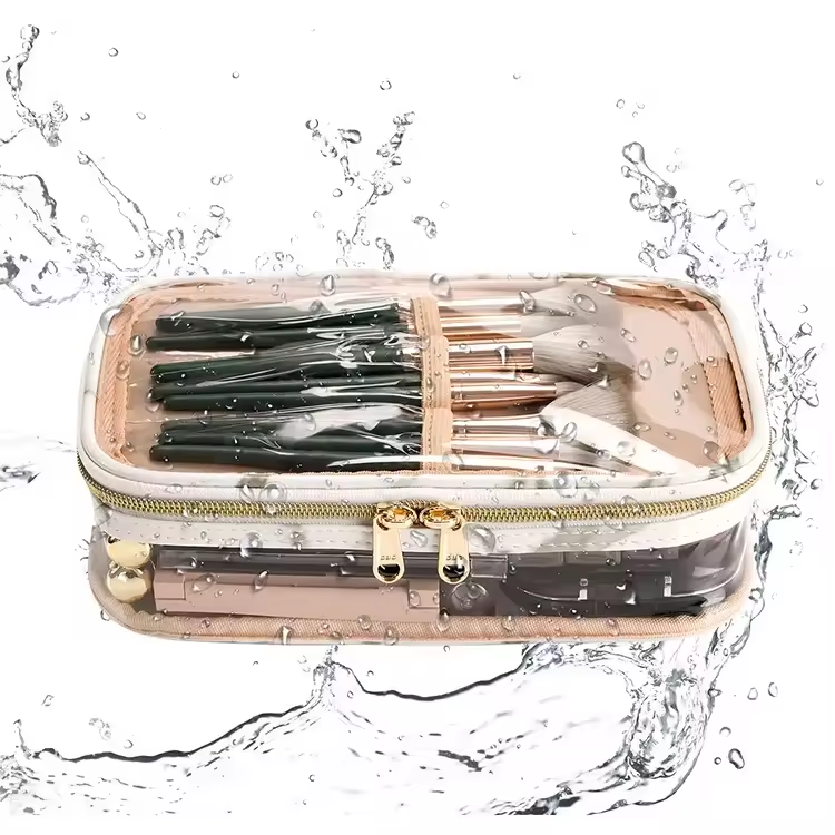 Our clear cosmetic bags are the perfect solution for those who value both practicality and style.