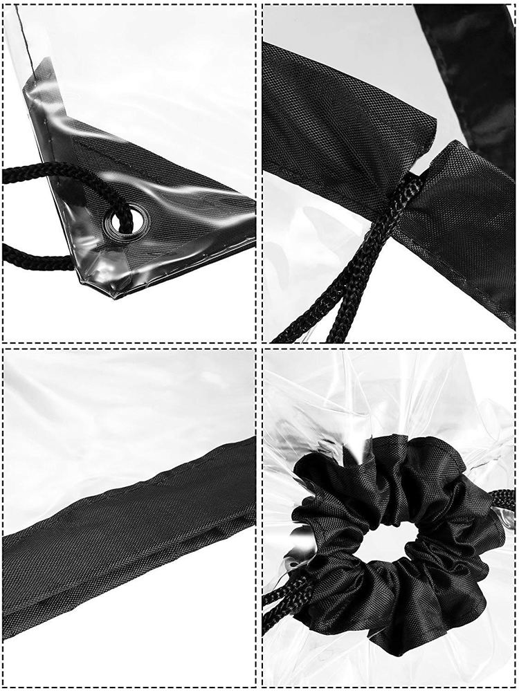 Explore the unique design features of clear drawstring backpack, their versatile uses, and how XINHUI offers customizable options.