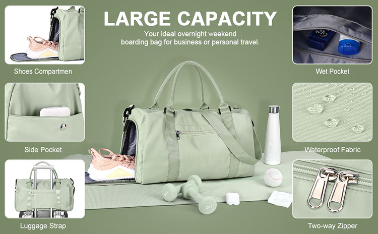 Explore the unique design features of crossbody gym bag, their versatile uses, and how XINHUI offers customizable options.