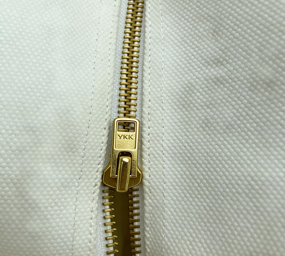 embroidered canvas bag