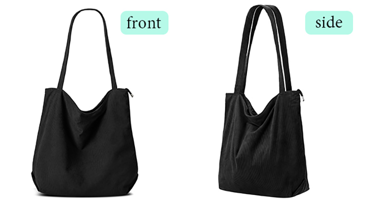 Explore the unique design features of women's corduroy tote bag, their versatile uses, and how XINHUI offers customizable options.