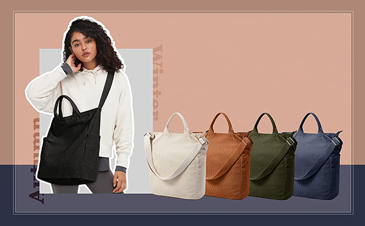 Explore the unique design features of corduroy bag women, their versatile uses, and how XINHUI offers customizable options.