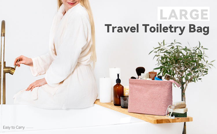 Explore the unique design features of large makeup pouch, their versatile uses, and how XINHUI offers customizable options.