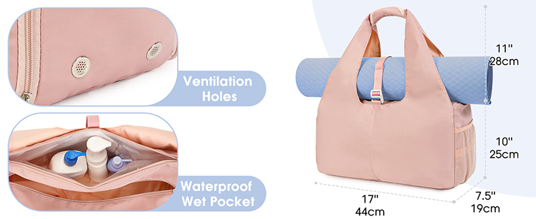 gym and yoga bag
