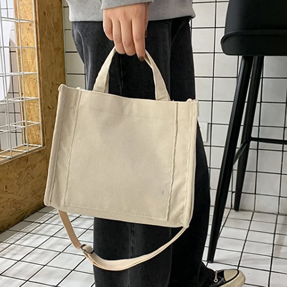 Explore the unique design features of corduroy tote bag for women, their versatile uses, and how XINHUI offers customizable options.