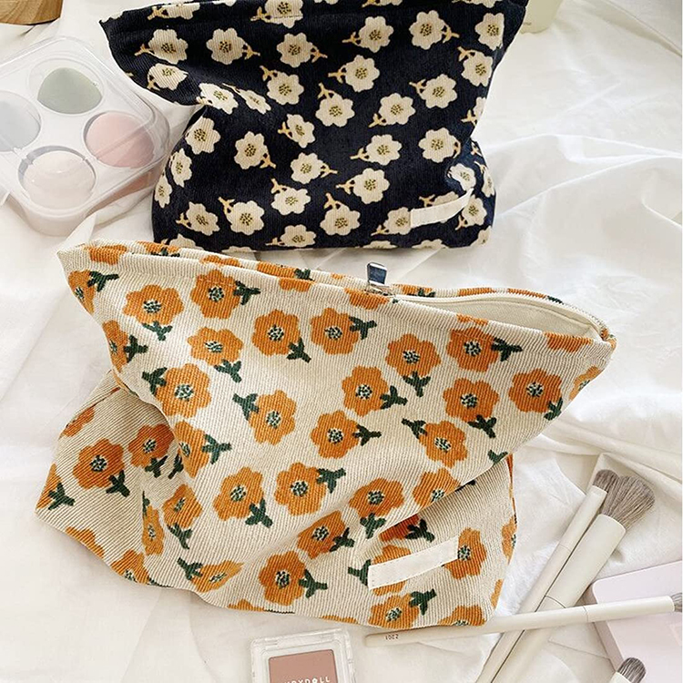 Explore the unique design features of floral makeup pouch, their versatile uses, and how XINHUI offers customizable options.